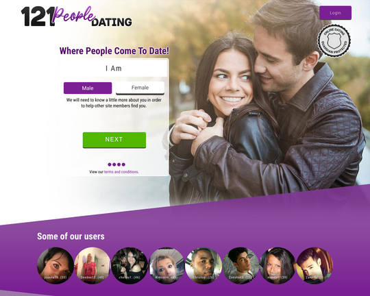 121 People Dating Logo