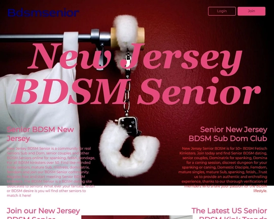 BDSM Senior New Jersey
