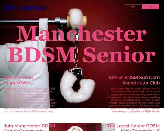 Senior BDSM Manchester