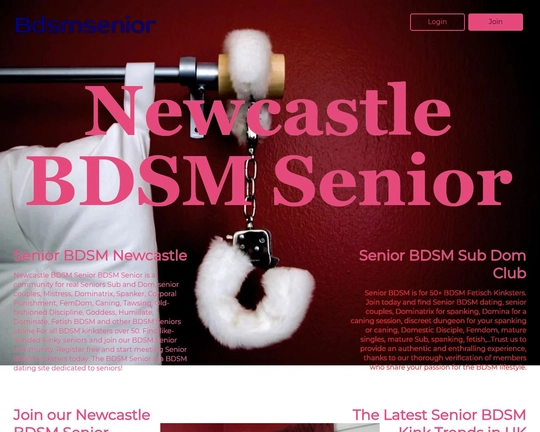 Senior BDSM Newcastle