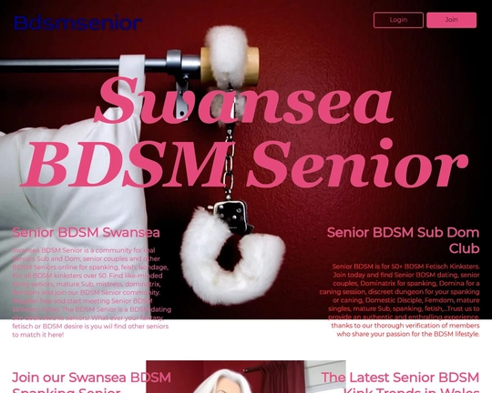 Senior BDSM Swansea